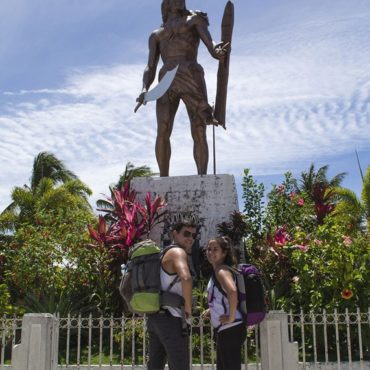 Eva y Rubén en Filipinas